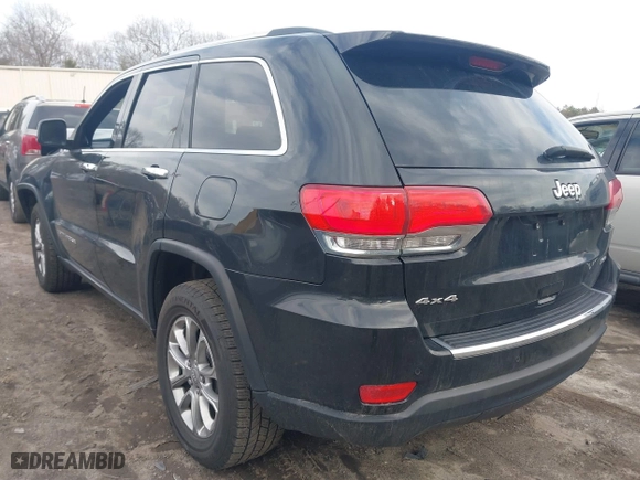 2016 Jeep Grand Cherokee Limited 75th Anniversary with VIN 1C4RJFBG4GC415154, listed as a IAAI auction lot 41789318 with 115,719 mi miles. Bid and sale history available at carsss.com. Image 3.