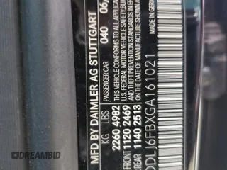 2016 Mercedes-Benz CLS 400 z VIN WDDLJ6FBXGA161021, wystawiony jako Copart lot #59680325 z przebiegiem 119 986 mil mil oraz Szkoda całkowita • Salvage title. Historia ofert i sprzedaży dostępna na DreamBid. Obrazek 13.