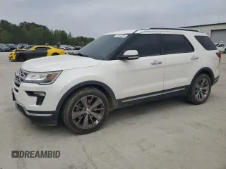 2018 Ford Explorer Limited with VIN 1FM5K7F86JGA16228, listed as a Copart auction lot 51294205 with 171,001 mi miles and Salvage Title. Bid and sale history available at carsss.com. Image 1.