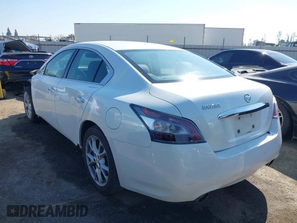 2014 Nissan Maxima SV с VIN 1N4AA5AP4EC483272, выставлен на аукционе IAAI как лот 41668364 с пробегом 186 132 миль миль и . История ставок и продаж доступна на DreamBid. Изображение 3.