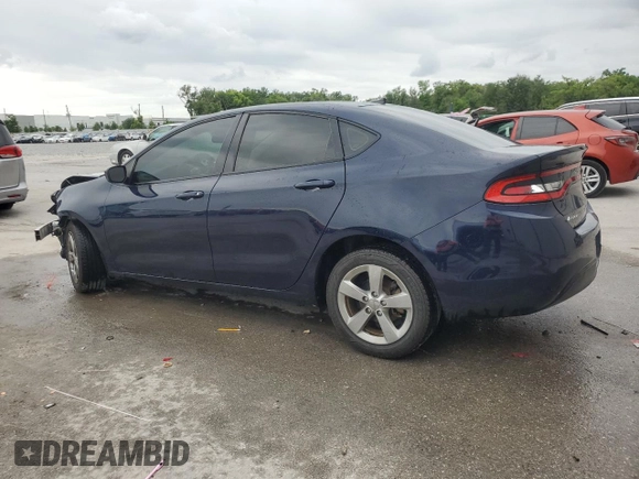 2015 Dodge Dart SXT z VIN 1C3CDFBB8FD277116, wystawiony jako Copart lot #52105125 z przebiegiem 100 552 mil mil oraz Szkoda całkowita • Salvage title. Historia ofert i sprzedaży dostępna na DreamBid. Obrazek 2.
