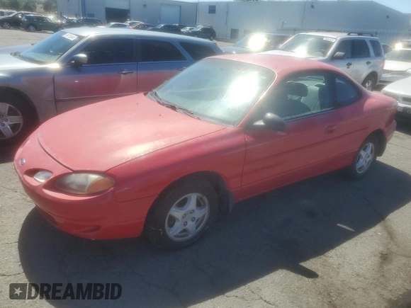 1998 Ford Escort with VIN 3FALP1130WR129975, listed as a Copart auction lot 70143914 with 166,897 mi miles and Clean title. Bid and sale history available at DreamBid. Image 1.