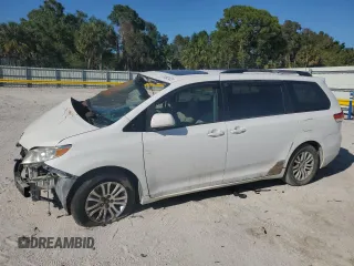 2014 Toyota Sienna XLE with VIN 5TDYK3DC4ES457160, listed as a Copart auction lot 48921425 with 0 mi miles and Salvage Title. Bid and sale history available at carsss.com. Image 1.