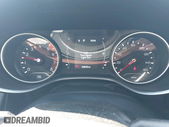 2020 Jeep Compass Latitude with VIN 3C4NJDBB0LT117321, listed as a IAAI auction lot 42027512 with 42,840 mi miles and . Bid and sale history available at DreamBid. Image 7.