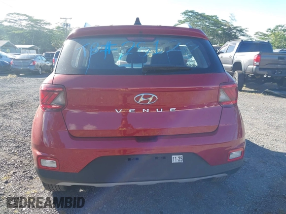 2022 Hyundai Venue Limited with VIN KMHRC8A38NU203025, listed as a IAAI auction lot 42714936 with 10,494 mi miles and . Bid and sale history available at DreamBid. Image 16.