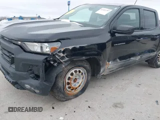 2023 Chevrolet Colorado 4WD Work Truck z VIN 1GCGTBEC4P1198879, wystawiony jako IAAI lot #41322797 z przebiegiem 13 414 mil mil oraz . Historia ofert i sprzedaży dostępna na DreamBid. Obrazek 6.