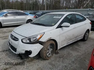 2017 Hyundai Accent SE with VIN KMHCT4AE5HU326141, listed as a Copart auction lot 46502905 with Not Provided miles and Salvage Title. Bid and sale history available at carsss.com. Image 1.