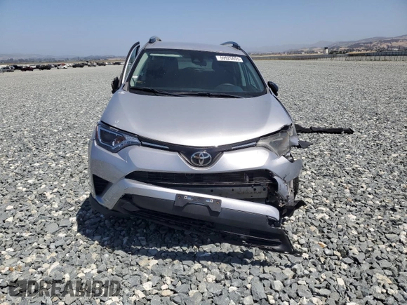 2017 Toyota RAV4 LE with VIN 2T3BFREV1HW566613, listed as a Copart auction lot 59925655 with 74,444 mi miles and Salvage title. Bid and sale history available at DreamBid. Image 5.