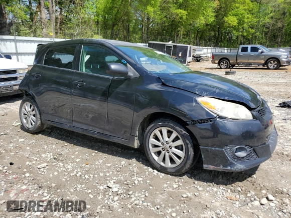 2010 Toyota Matrix with VIN 2T1KU4EE5AC264377, listed as a Copart auction lot 51776775 with 224,754 mi miles and Salvage Title. Bid and sale history available at carsss.com. Image 4.
