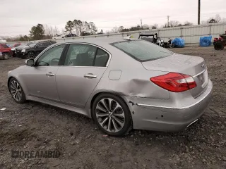 2012 Hyundai Genesis 5.0L R-Spec with VIN KMHGC4DH0CU192428, listed as a Copart auction lot 43218705 with 163,503 mi miles and Salvage Title. Bid and sale history available at carsss.com. Image 2.