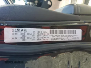 2017 Dodge Durango SXT with VIN 1C4RDJAG8HC956513, listed as a Copart auction lot 54772895 with 89,773 mi miles and Salvage title. Bid and sale history available at DreamBid. Image 13.