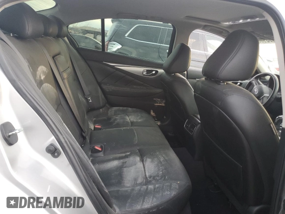 2020 Infiniti Q50 with VIN JN1EV7AR7LM255371, listed as a Copart auction lot 41490195 with 85,974 mi miles and Salvage Title. Bid and sale history available at DreamBid. Image 10.