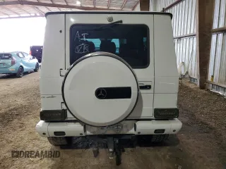 2008 Mercedes-Benz G-Class 5.0L with VIN WDCYR49E58X173606, listed as a Copart auction lot 70216394 with 0 mi miles and Salvage Title. Bid and sale history available at carsss.com. Image 6.