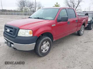 2008 Ford F-150 XL with VIN 1FTRW14WX8FB48756, listed as a IAAI auction lot 41969810 with 155,370 mi miles. Bid and sale history available at carsss.com. Image 2.