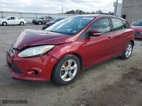 2013 Ford Focus SE with VIN 1FADP3K28DL154995, listed as a Copart auction lot 50069935 with 151,500 mi miles and Salvage Title. Bid and sale history available at carsss.com. Image 1.
