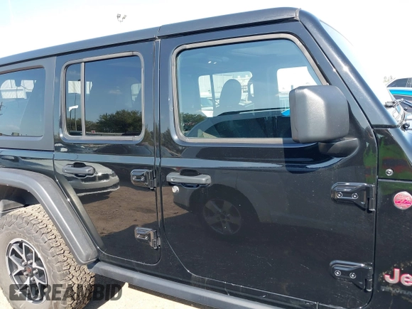 2024 Jeep Wrangler Rubicon with VIN 1C4PJXFG2RW276330, listed as a IAAI auction lot 41866339 with 23,168 mi miles. Bid and sale history available at carsss.com. Image 14.