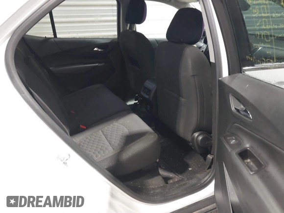 2020 Chevrolet Equinox LT with VIN 2GNAXUEV0L6128219, listed as a IAAI auction lot 41205372 with 106,611 mi miles. Bid and sale history available at carsss.com. Image 8.