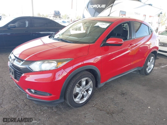 2016 Honda HR-V EX with VIN 3CZRU5H52GM731880, listed as a IAAI auction lot 41969034 with 108,708 mi miles. Bid and sale history available at carsss.com. Image 18.
