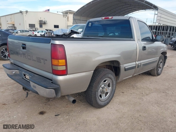 2000 Chevrolet Silverado 1500 with VIN 1GCEC14W6YZ361158, listed as a IAAI auction lot 41682163 with 167,069 mi miles. Bid and sale history available at carsss.com. Image 4.