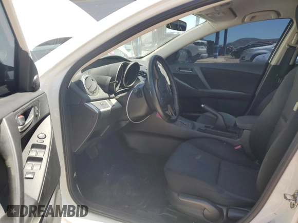 2012 Mazda 3 i Touring with VIN JM1BL1V71C1648831, listed as a Copart auction lot 54209205 with 153,182 mi miles and Salvage Title. Bid and sale history available at DreamBid. Image 7.