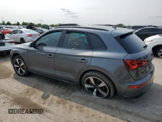 2024 Audi Q5 S line Premium Plus with VIN WA1EAAFY8R2109310, listed as a Copart auction lot 58716035 with Not provided miles and Salvage title. Bid and sale history available at DreamBid. Image 2.