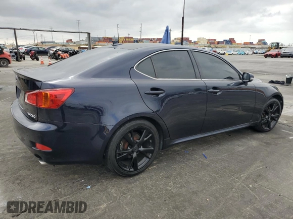 2010 Lexus IS 250 z VIN JTHBF5C21A2095819, wystawiony jako Copart lot #56145095 z przebiegiem 123 172 mil mil oraz Szkoda całkowita • Salvage title. Historia ofert i sprzedaży dostępna na DreamBid. Obrazek 3.