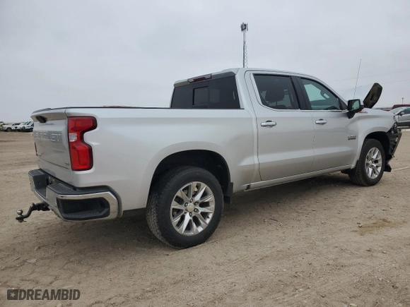 2019 Chevrolet Silverado 1500 LTZ with VIN 3GCUYGED9KG256523, listed as a Copart auction lot 45790835 with 77,435 mi miles and Salvage Title. Bid and sale history available at carsss.com. Image 3.