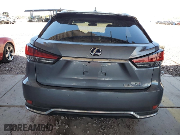 2020 Lexus RX with VIN 2T2AGMDAXLC048248, listed as a Copart auction lot 67398504 with 15,946 mi miles and Salvage Title. Bid and sale history available at carsss.com. Image 6.
