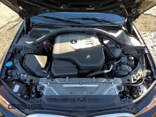 2023 BMW 3 Series 330i with VIN 3MW69FF04P8C91836, listed as a Copart auction lot 48255555 with 27,514 mi miles and Salvage Title. Bid and sale history available at carsss.com. Image 11.