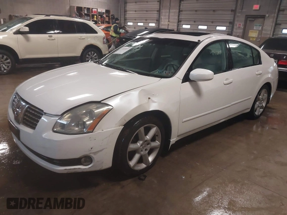 2004 Nissan Maxima SE with VIN 1N4BA41E04C890873, listed as a IAAI auction lot 41468051 with 171,641 mi miles and . Bid and sale history available at DreamBid. Image 2.