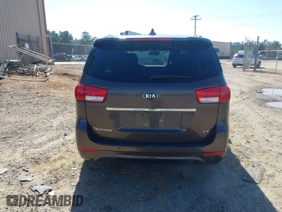 2016 Kia Sedona EX with VIN KNDMC5C11G6184513, listed as a IAAI auction lot 41488816 with 184,476 mi miles. Bid and sale history available at carsss.com. Image 16.