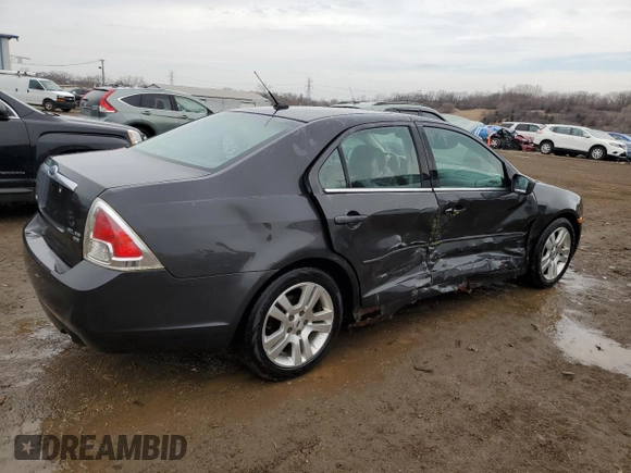 2007 Ford Fusion SEL with VIN 3FAHP02117R156844, listed as a Copart auction lot 47004605 with 208,403 mi miles and Salvage Title. Bid and sale history available at carsss.com. Image 3.