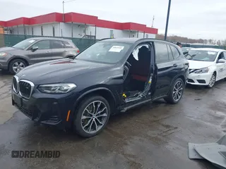 2023 BMW X3 M40i with VIN 5UX83DP07P9P81076, listed as a IAAI auction lot 40842928 with 22,459 mi miles and . Bid and sale history available at DreamBid. Image 18.