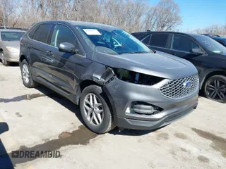 2024 Ford Edge SEL with VIN 2FMPK4J92RBA76551, listed as a IAAI auction lot 41692827 with 27,376 mi miles. Bid and sale history available at carsss.com. Image 1.