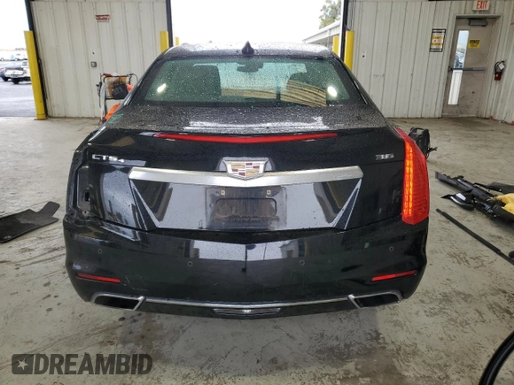2016 Cadillac CTS Luxury Collection AWD with VIN 1G6AX5SS9G0129203, listed as a Copart auction lot 81398104 with 119,821 mi miles and Salvage Title. Bid and sale history available at DreamBid. Image 6.