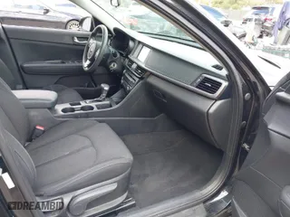2018 Kia Optima S with VIN 5XXGT4L36JG196870, listed as a IAAI auction lot 41936011 with 92,468 mi miles. Bid and sale history available at carsss.com. Image 5.