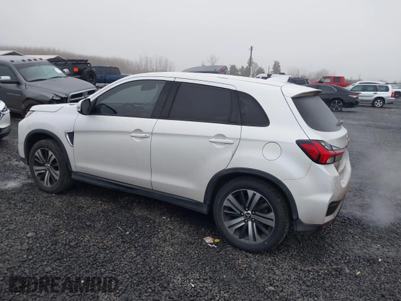 2020 Mitsubishi Outlander Sport ES 2.0 with VIN JA4AR3AU5LU020667, listed as a IAAI auction lot 41287083 with 104,274 mi miles. Bid and sale history available at carsss.com. Image 3.