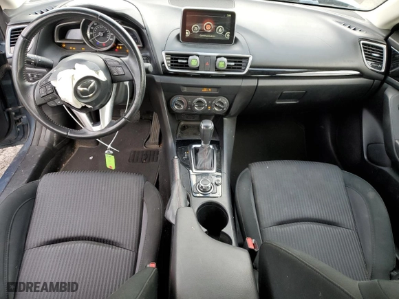 2016 Mazda Mazda3 i Touring with VIN JM1BM1V71G1346829, listed as a Copart auction lot 50033185 with 100,751 mi miles and Salvage Title. Bid and sale history available at carsss.com. Image 8.