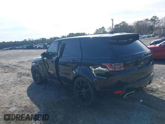 2022 Land Rover Range Rover Sport HSE Dynamic with VIN SALWR2SE7NA239849, listed as a IAAI auction lot 41472299 with 47,599 mi miles and . Bid and sale history available at DreamBid. Image 3.