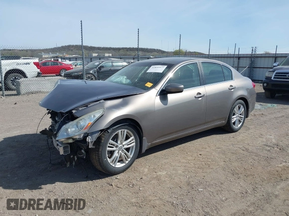 2013 Infiniti G37 Journey with VIN JN1CV6AP8DM302568, listed as a IAAI auction lot 41851977 with 31,398 mi miles. Bid and sale history available at carsss.com. Image 17.