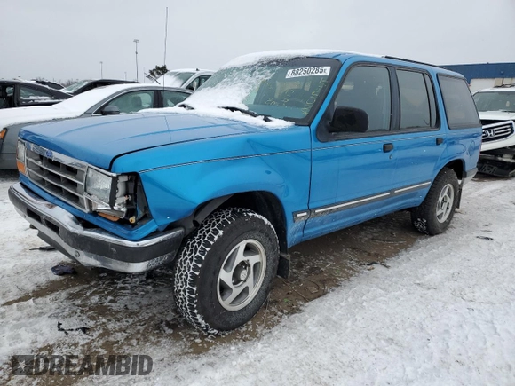 1994 Ford Explorer Eddie Bauer with VIN 1FMDU34XXRUD69500, listed as a Copart auction lot 88250285 with 114,059 mi miles and Clean title. Bid and sale history available at DreamBid. Image 1.