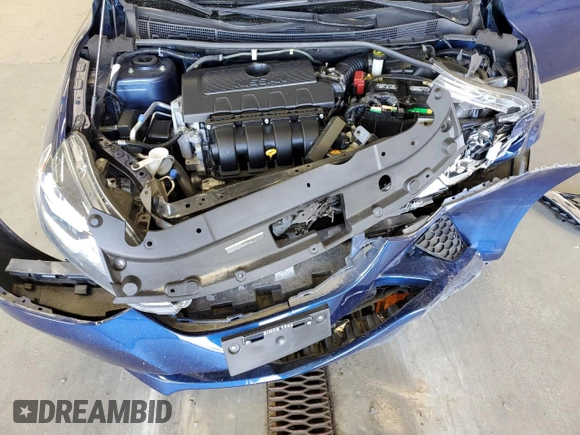 2018 Nissan Sentra SV z VIN 3N1AB7AP7JY218207, wystawiony jako Copart lot #56067335 z przebiegiem 40 733 mil mil oraz Szkoda całkowita • Salvage title. Historia ofert i sprzedaży dostępna na DreamBid. Obrazek 11.