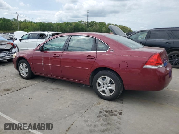 2006 Chevrolet Impala LS z VIN 2G1WB55K069277721, wystawiony jako Copart lot #54432905 z przebiegiem 203 490 mil mil oraz Szkoda całkowita • Salvage title. Historia ofert i sprzedaży dostępna na DreamBid. Obrazek 2.