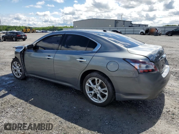 2014 Nissan Maxima S z VIN 1N4AA5AP6EC475433, wystawiony jako Copart lot #56485315 z przebiegiem Nie podano mil oraz Szkoda całkowita • Salvage title. Historia ofert i sprzedaży dostępna na DreamBid. Obrazek 2.