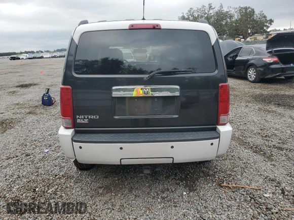 2008 Dodge Nitro SLT with VIN 1D8GT58K38W287613, listed as a Copart auction lot 81617524 with 215,976 mi miles and Salvage Title. Bid and sale history available at DreamBid. Image 6.