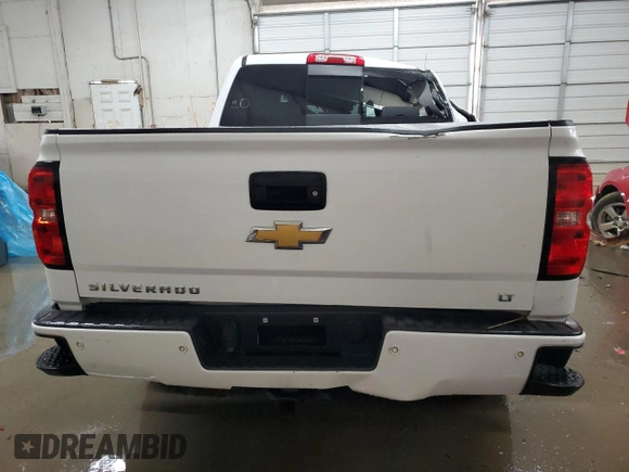 2017 Chevrolet Silverado 1500 LT with VIN 3GCUKREC2HG486076, listed as a Copart auction lot 54891375 with 110,103 mi miles and Salvage Title. Bid and sale history available at DreamBid. Image 6.