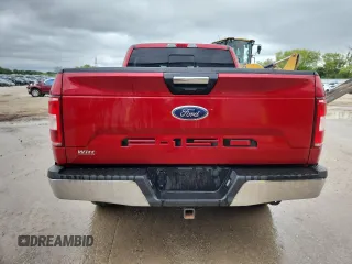 2020 Ford F-150 XL with VIN 1FTEW1E58LFB80912, listed as a Copart auction lot 65170605 with 75,815 mi miles and Salvage title. Bid and sale history available at DreamBid. Image 6.