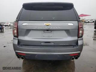 2022 Chevrolet Suburban Premier with VIN 1GNSKFKD7NR223670, listed as a Copart auction lot 43173095 with 58,256 mi miles and Non Repairable. Bid and sale history available at carsss.com. Image 6.