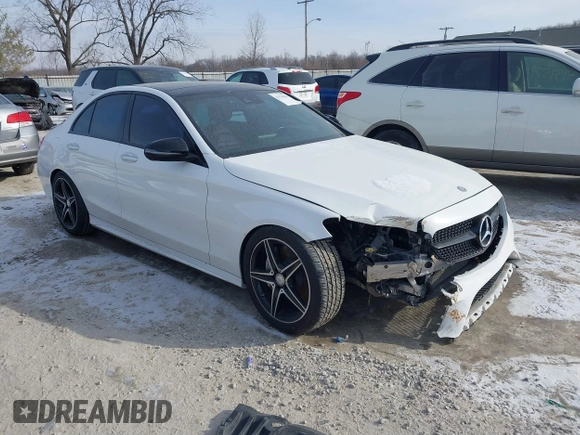 2016 Mercedes-Benz C 450 AMG with VIN 55SWF6EB8GU130429, listed as a IAAI auction lot 41374954 with 52,525 mi miles and . Bid and sale history available at carsss.com. Image 1.