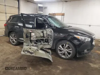 2015 Infiniti QX60 with VIN 5N1AL0MM4FC535926, listed as a Copart auction lot 47400615 with 168,746 mi miles and Salvage Title. Bid and sale history available at carsss.com. Image 4.